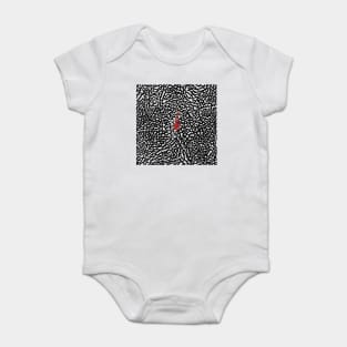 AIR JORDAN Jumpman CEMENT pattern Baby Bodysuit